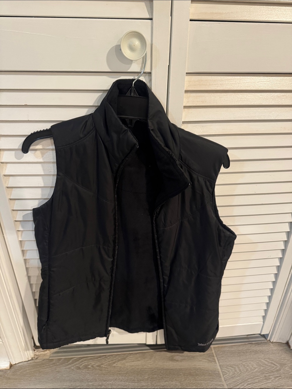 Marmot Black Reversible Vest